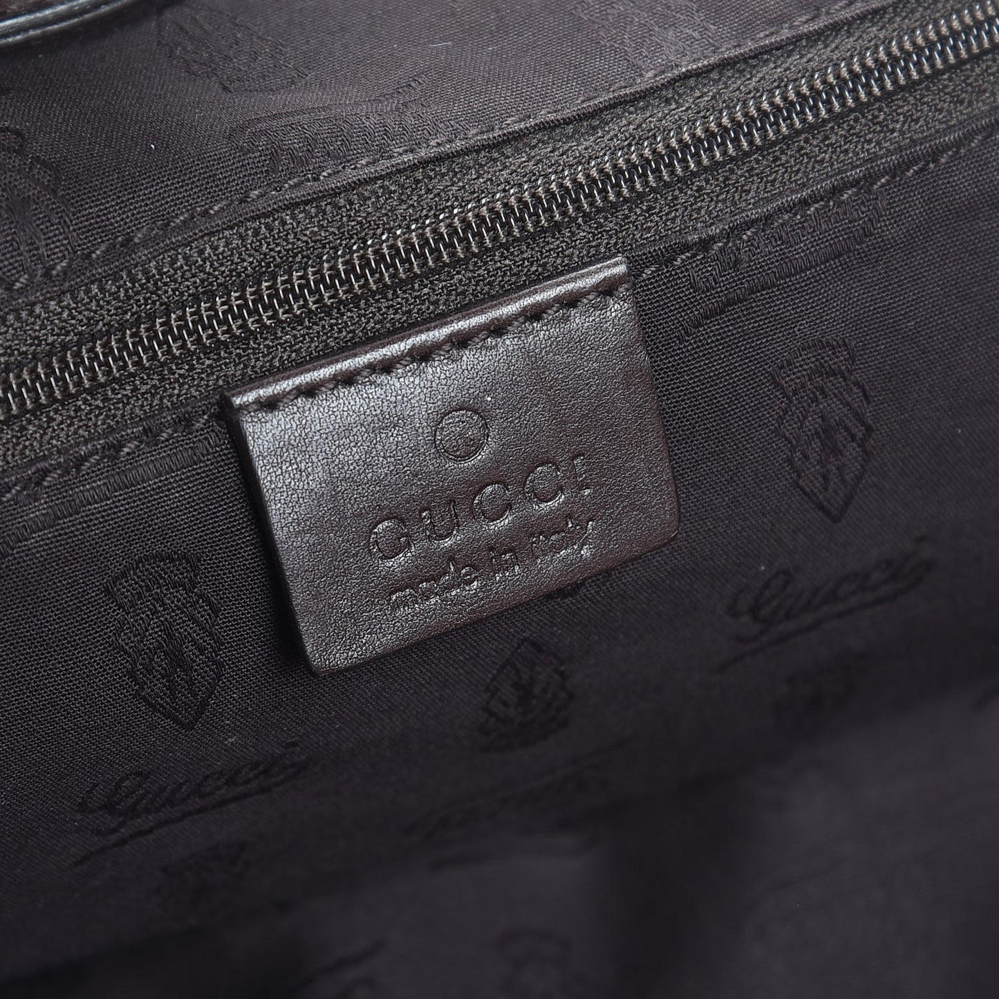 Guccissima Medium Sukey Tote Chocolate
