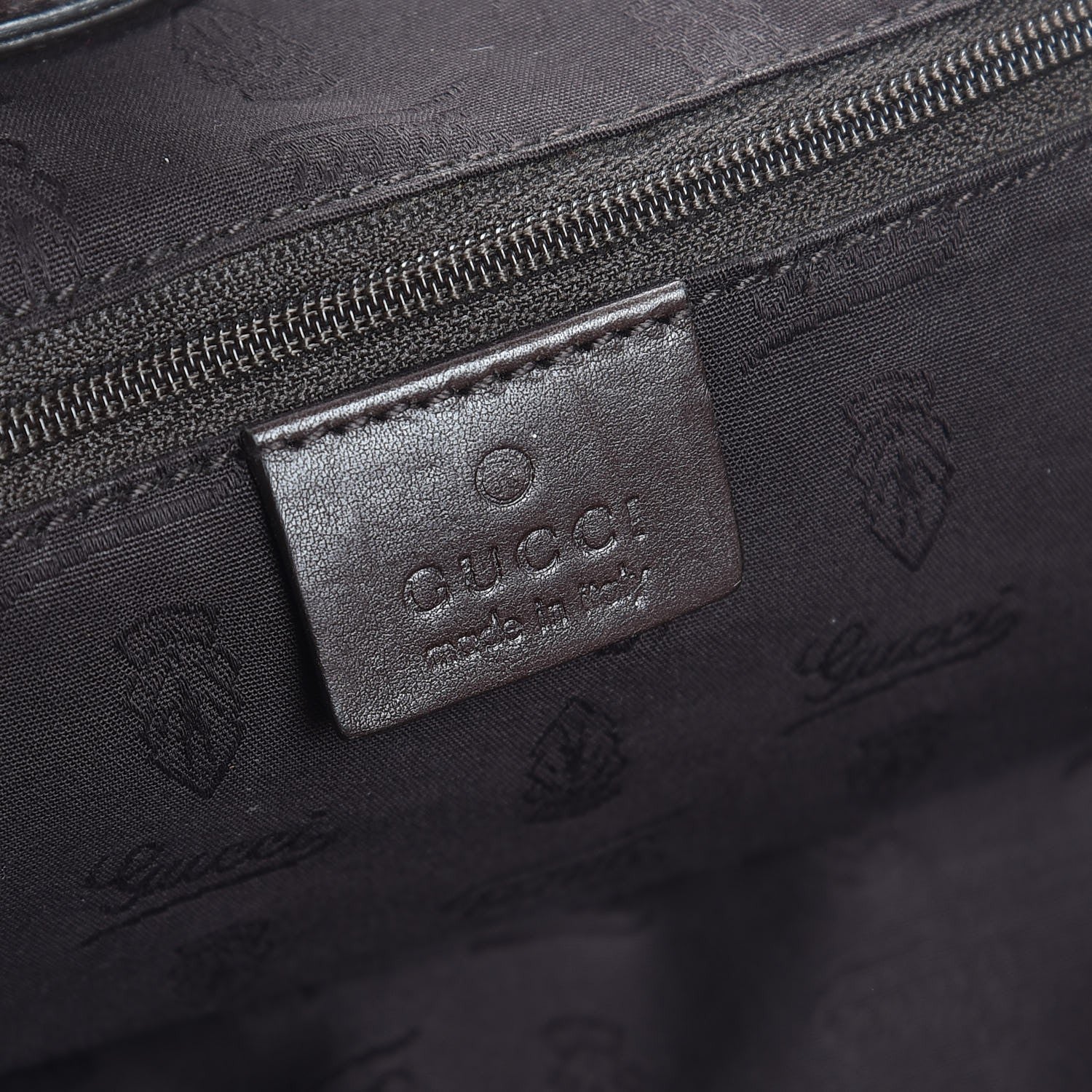 Gucci Guccissima Medium Sukey Tote Chocolate 6 of 7