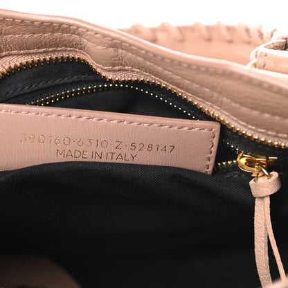 Balenciaga Chevre Gold Metallic Edge Hardware Mini City Rose Des Sables 7 of 13