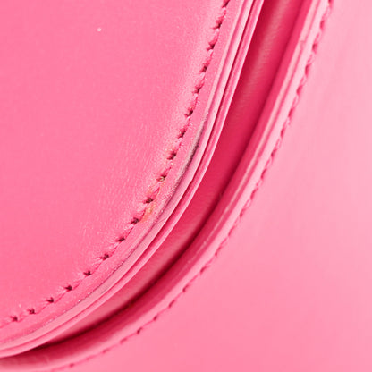 Saint Laurent Smooth Calfskin Small Classic Monogram Universite Bag Fuchsia 11 of 11