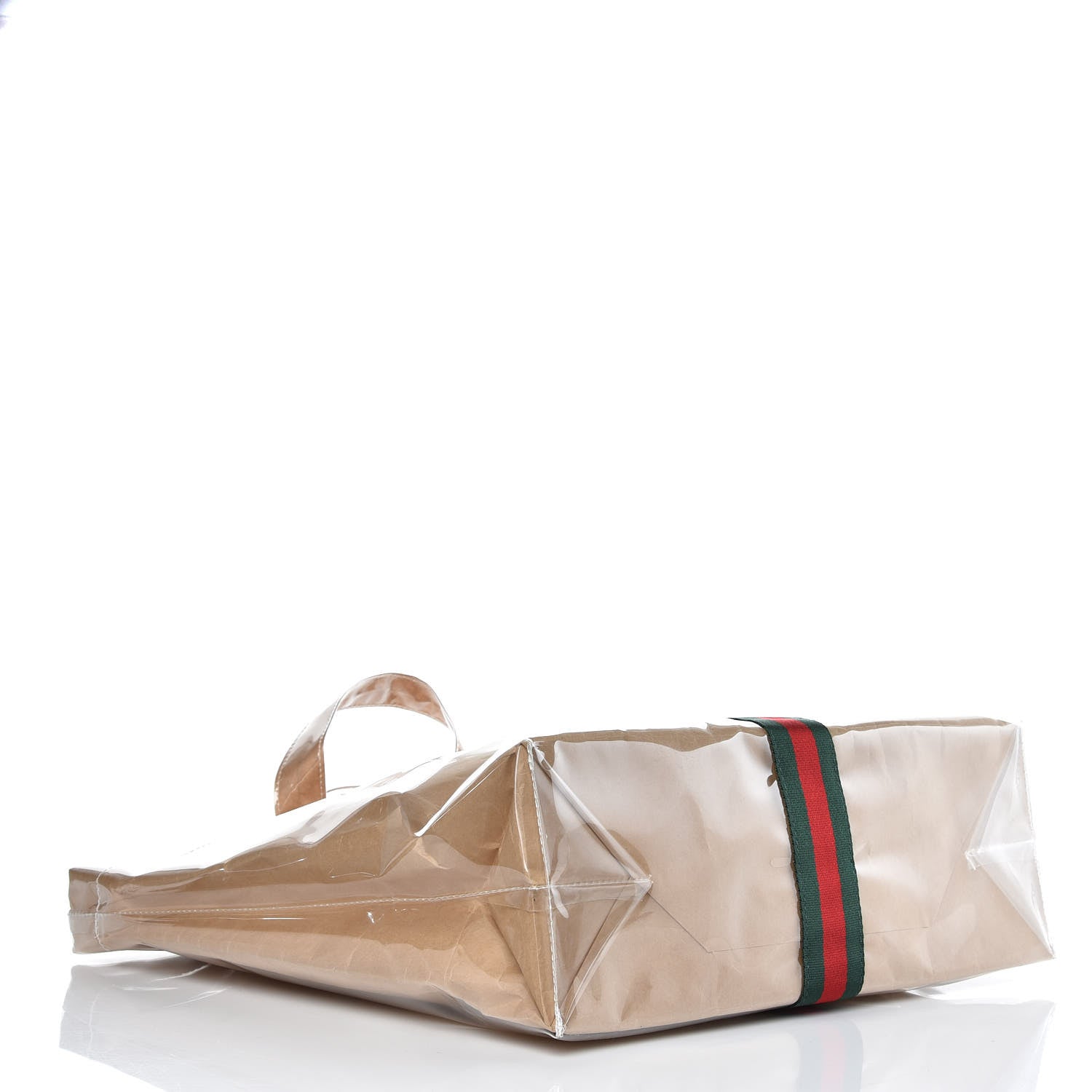 Gucci X Comme de Garçons Paper Plastic Web Shopper Tote 4 of 7