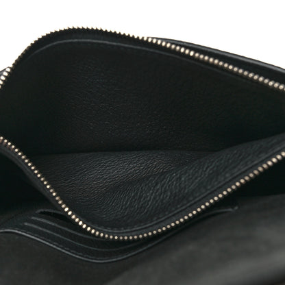 Louis Vuitton Soft Calfskin My Lockme Chain Pochette Black 6 of 11