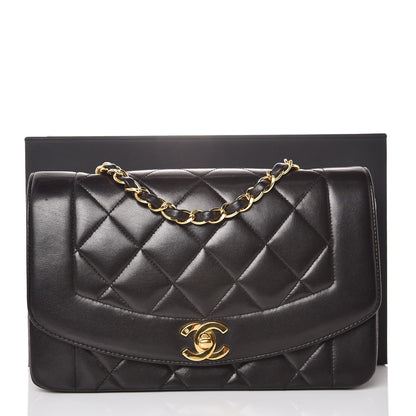 Chanel Lambskin Quilted Small Single Flap Black 11 of 11