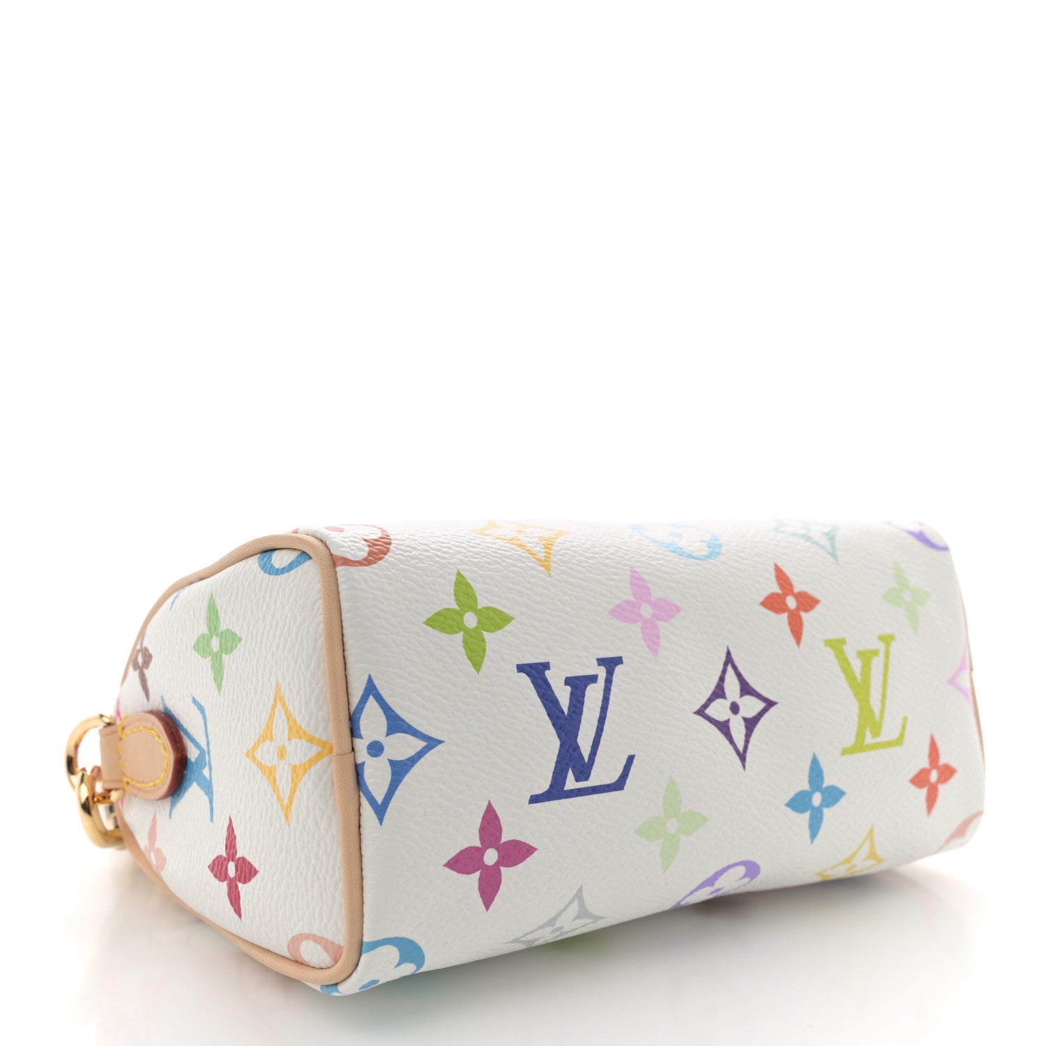 Louis Vuitton LV X TM Monogram Multicolor Nano Speedy White 4 of 10