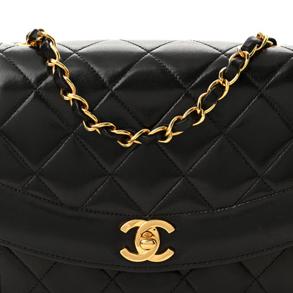 Chanel Lambskin Quilted Small Single Flap Black 8 of 10