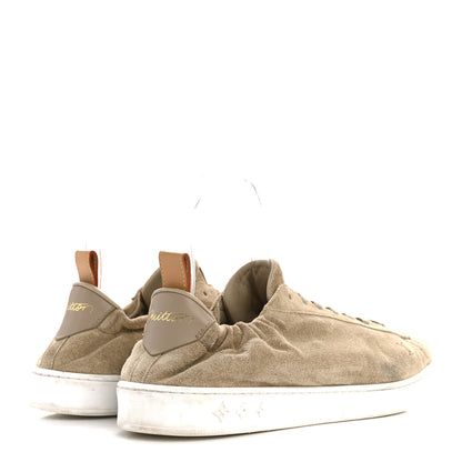 Louis Vuitton Suede Calfskin LV Soft Sneakers 9 Beige 5 of 11