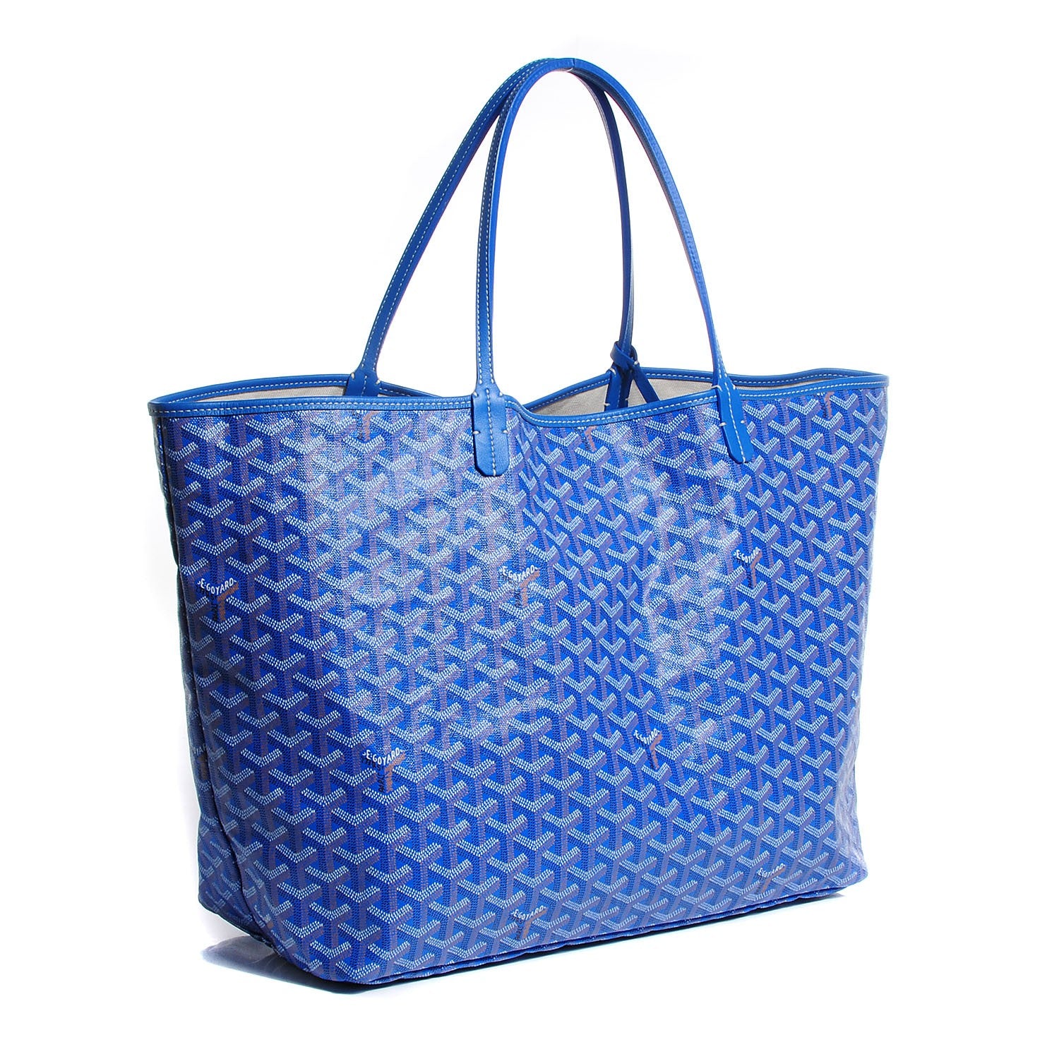 Goyard Goyardine Saint Louis GM Light Blue 4 of 9