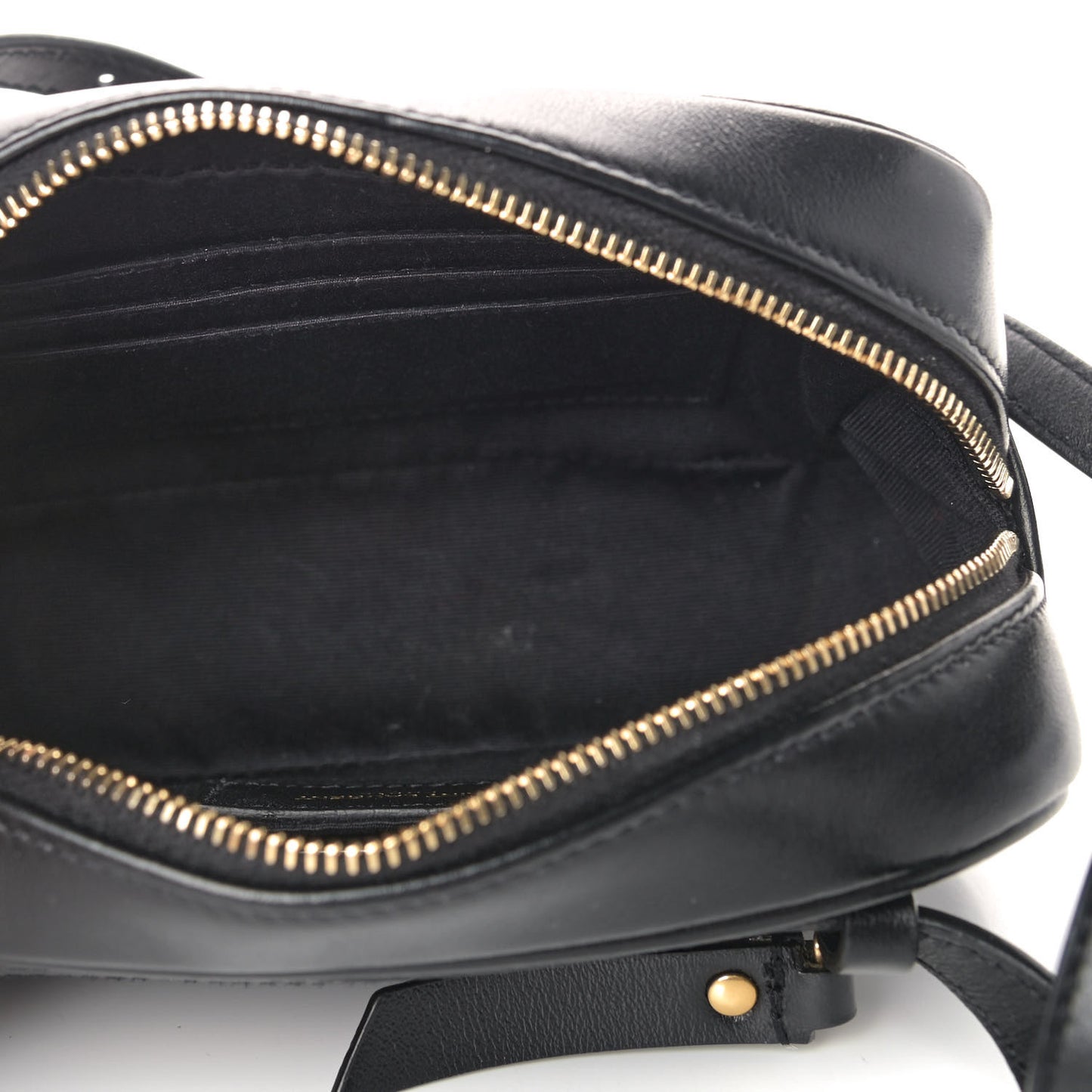 Calfskin Matelasse Monogram Lou Belt Bag Black