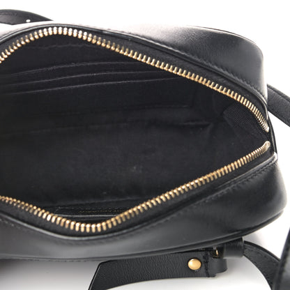Saint Laurent Calfskin Matelasse Monogram Lou Belt Bag Black 5 of 9