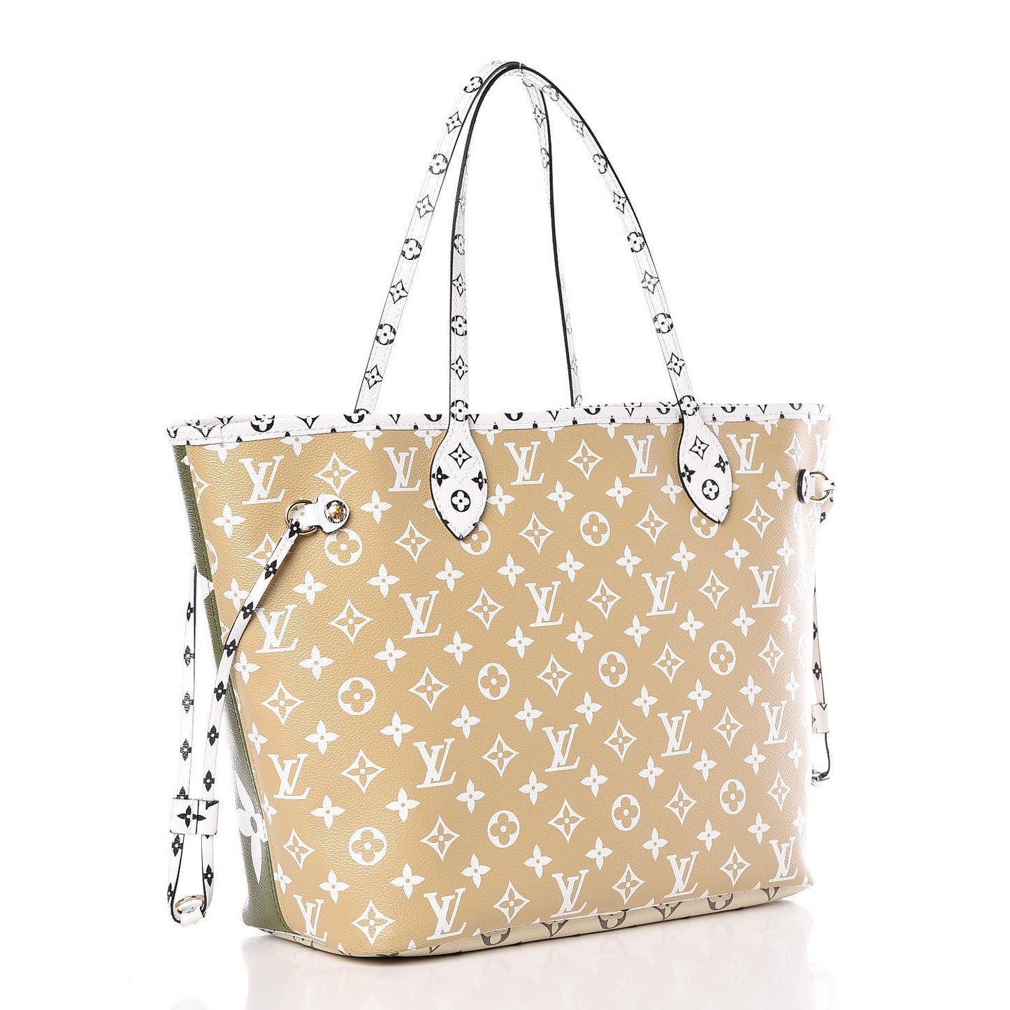 Monogram Giant Neverfull MM Kaki