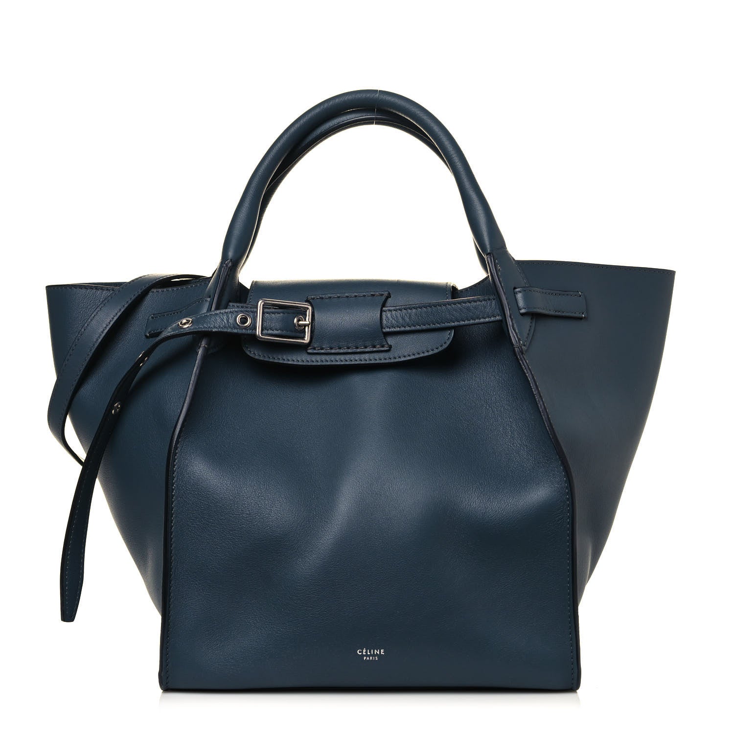 Celine Smooth Calfskin Small Big Bag Slate 1 of 15