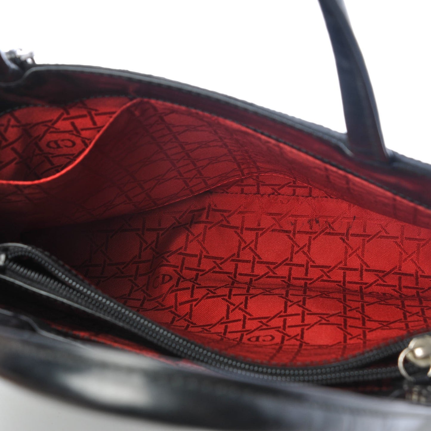 Nylon Cannage Tote Black
