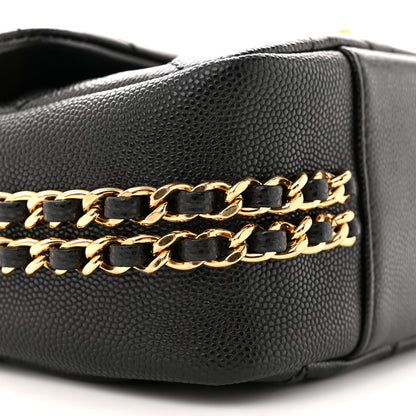 Chanel Caviar Quilted Small CC You Flap Black 9 of 10