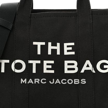 Marc Jacobs Cotton Canvas Medium The Tote Black 8 of 10