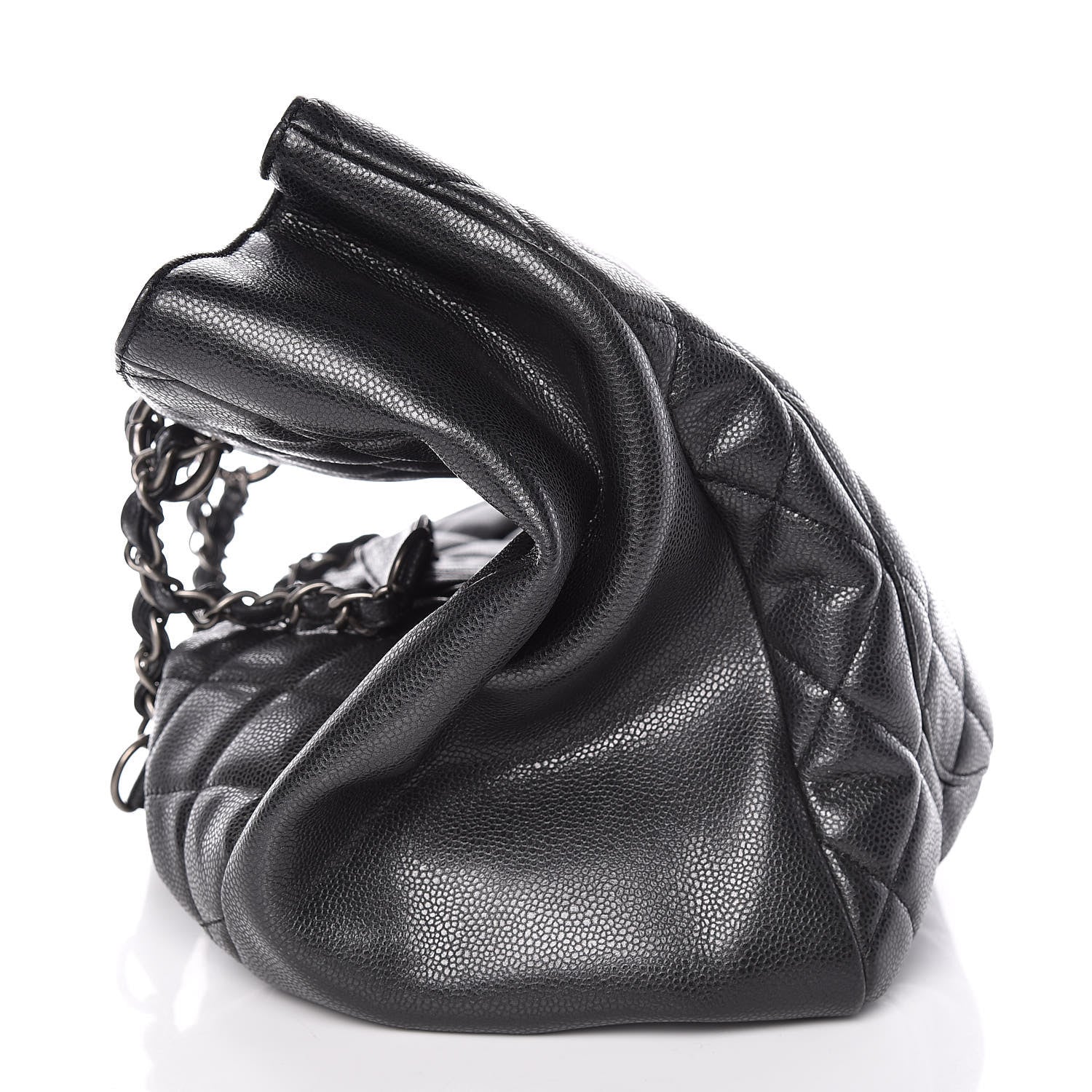 Chanel Caviar Quilted XL Grand Shopping Tote GST Black 10 of 20