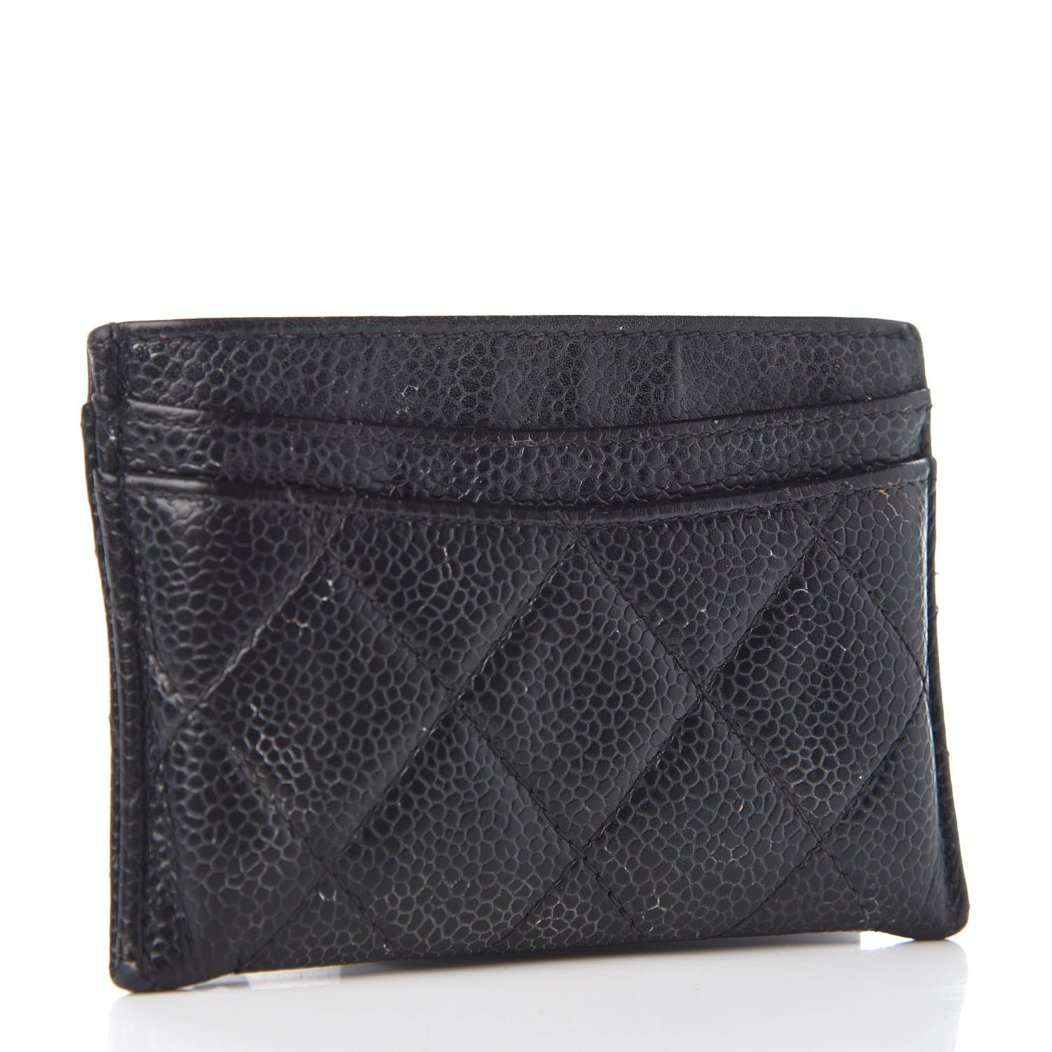 Chanel Caviar Quilted Card Holder Black 3 of 13