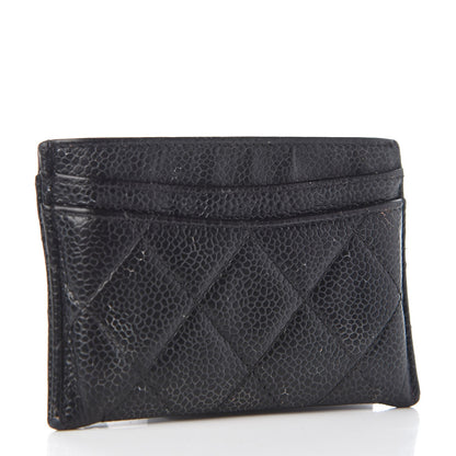 Chanel Caviar Quilted Card Holder Black 3 of 13