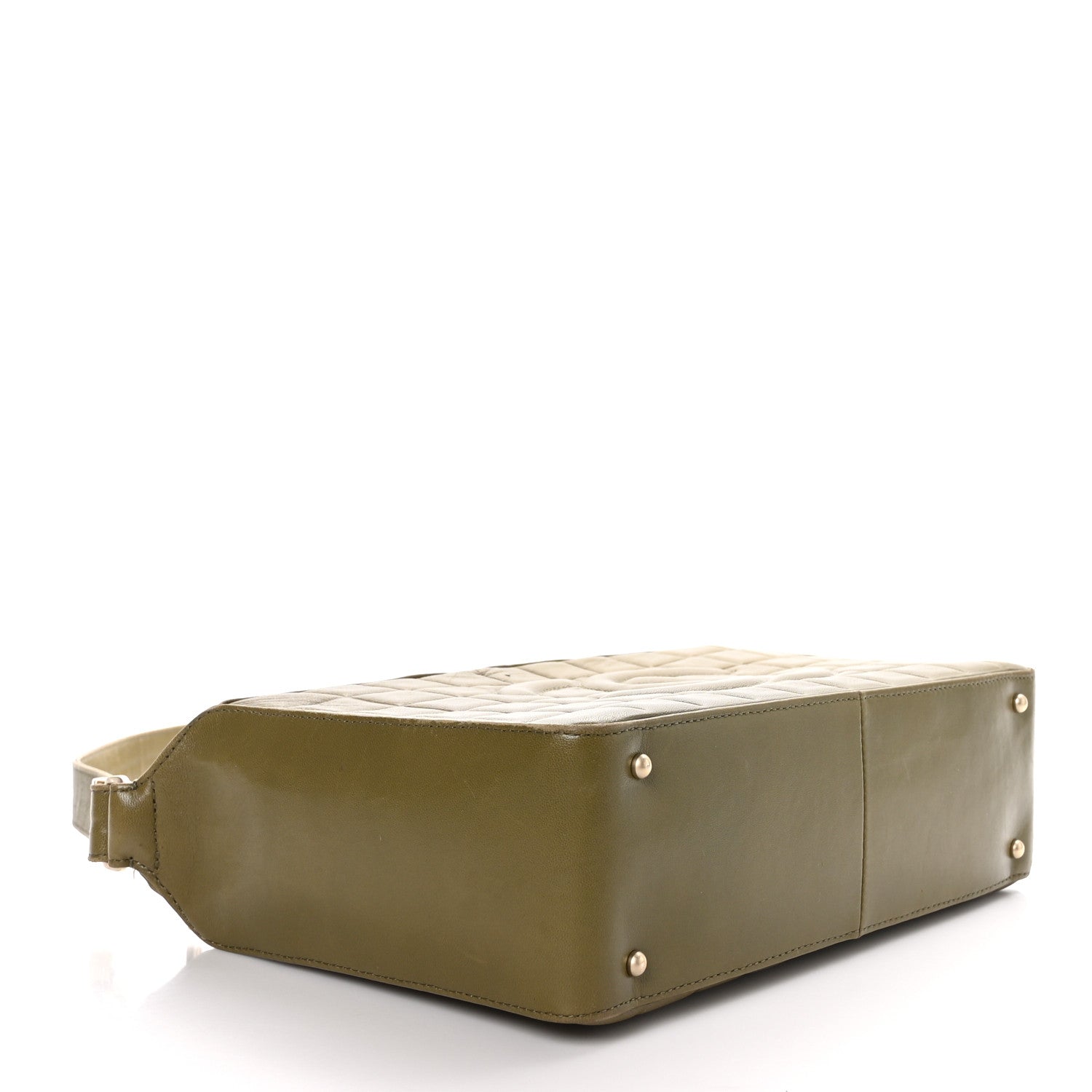 Chanel Lambskin Quilted Medium Chocolate Bar Shoulder Bag Beige 4 of 10