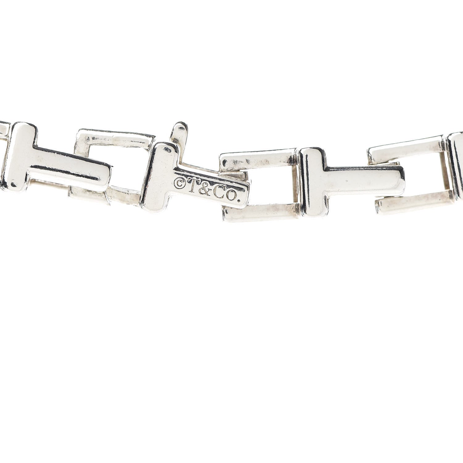Tiffany Sterling Silver Interchangeable T Chain Necklace 8 of 9