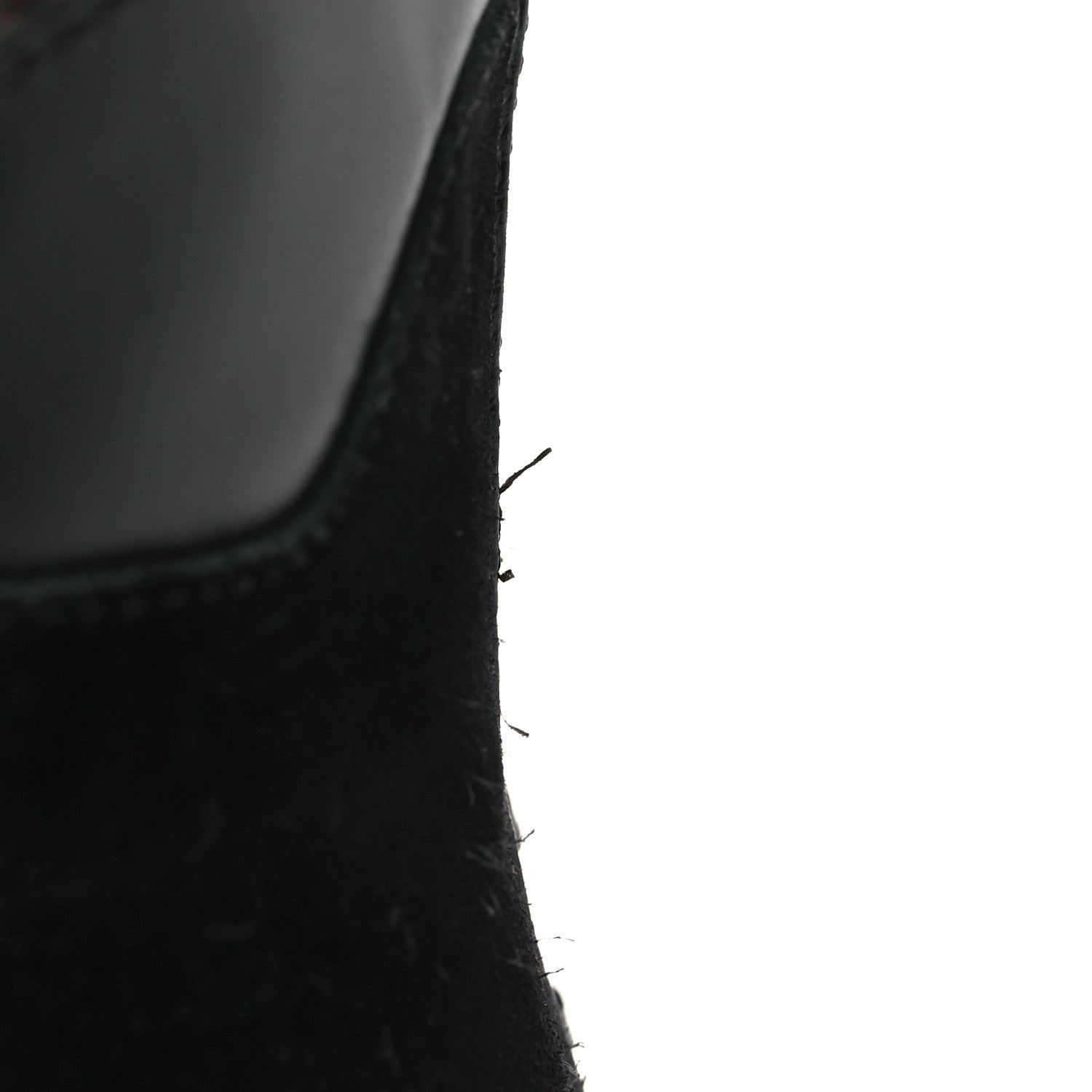 Louis Vuitton Suede Calfskin Monogram Laureate Platform Desert Boots 39.5 Black 5 of 8