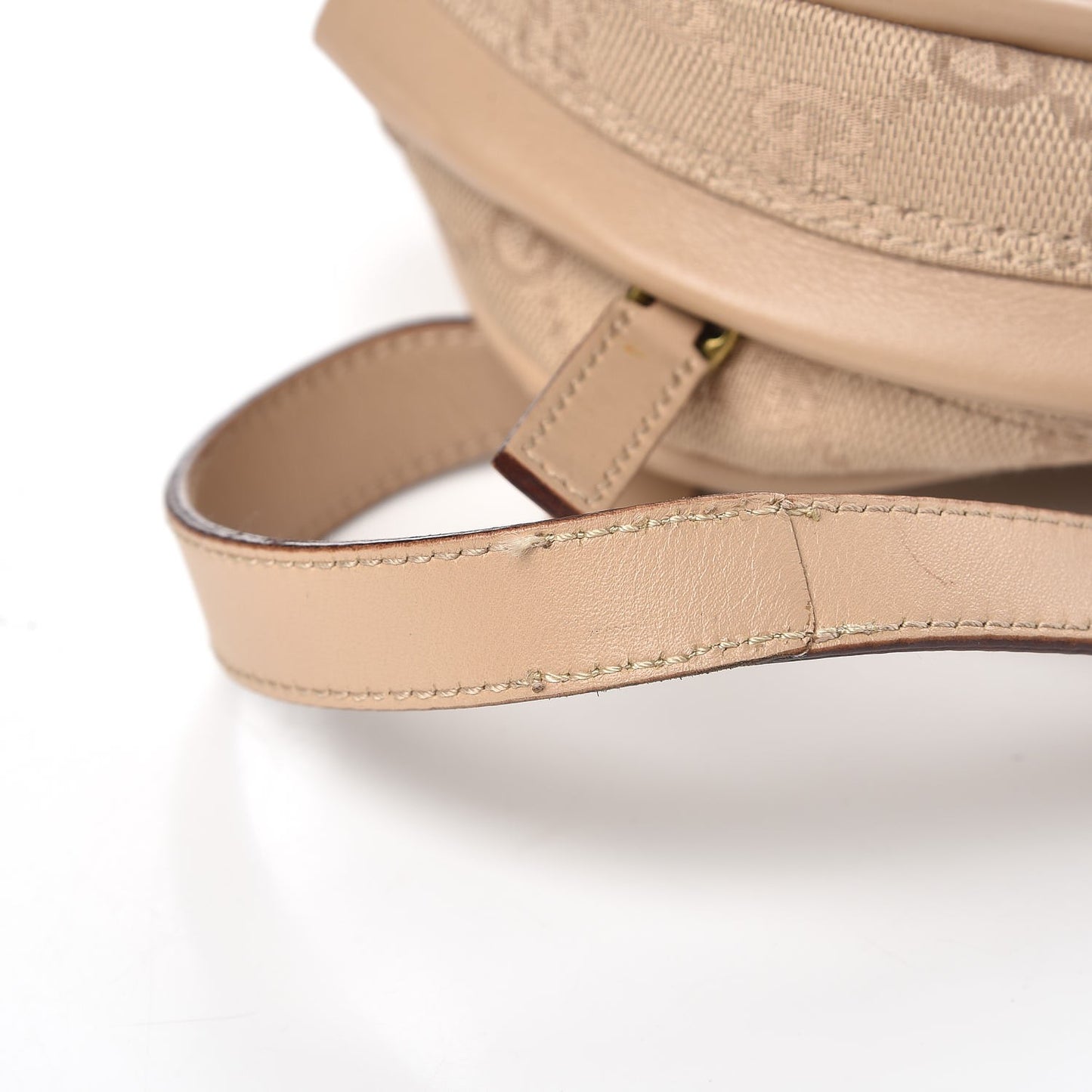 Monogram Satchel Beige