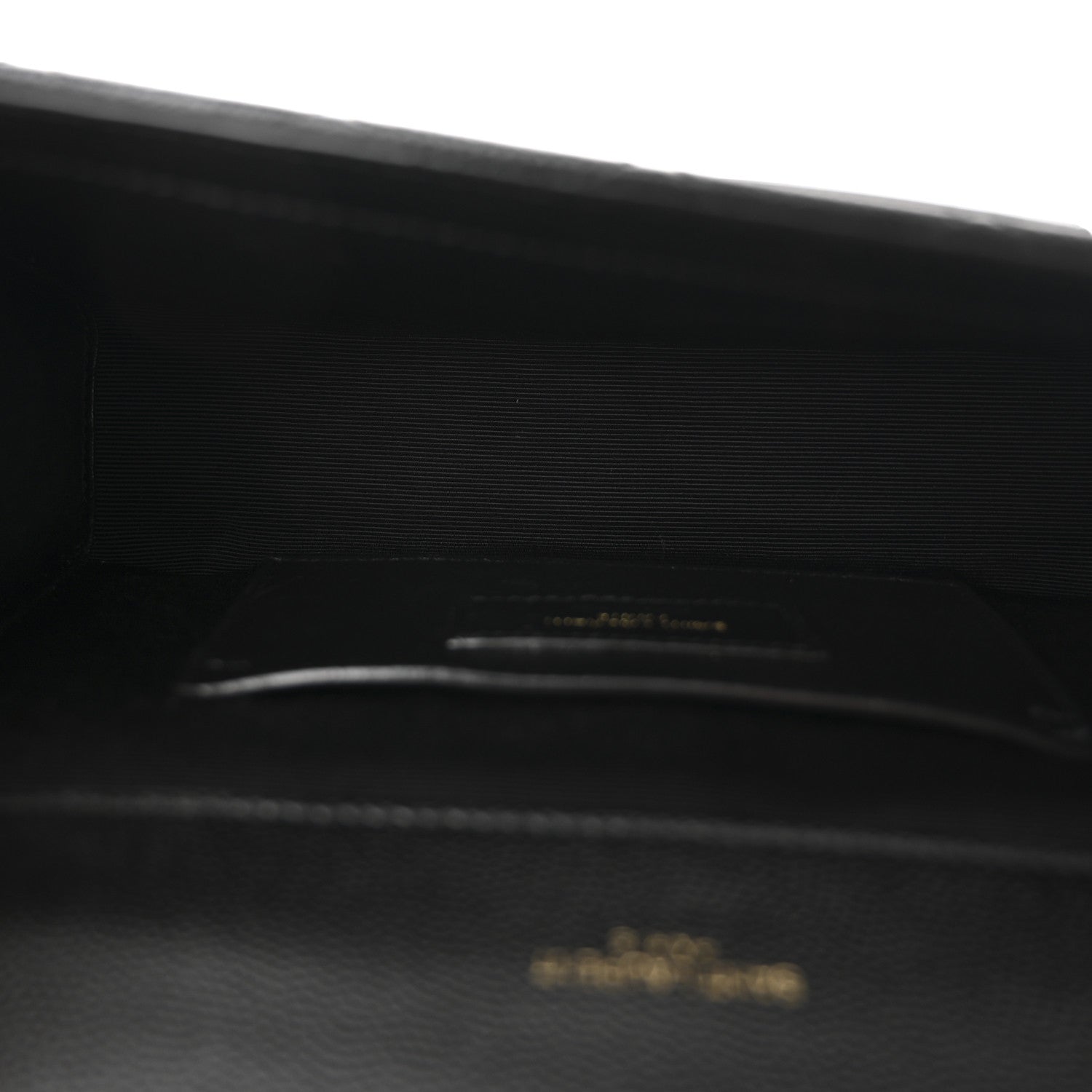 Saint Laurent Grain De Poudre Textured Mixed Matelasse Triquilt Small Monogram Satchel Black 5 of 10