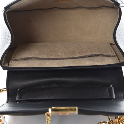 Chloe Calfskin Quilted Mini Drew Bijou Shoulder Bag Black 5 of 7