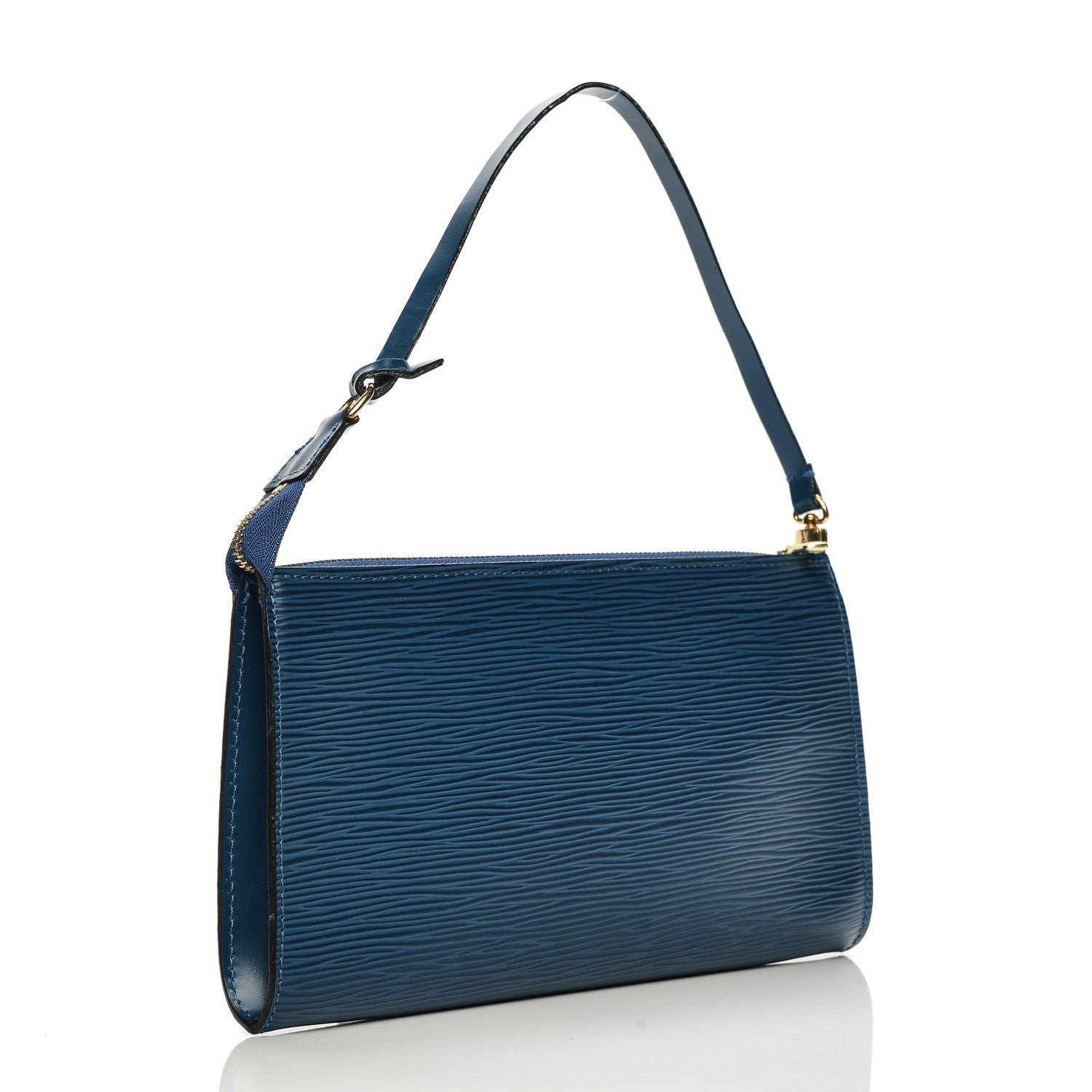 Louis Vuitton Epi Pochette Accessories 24 Myrtille 3 of 8