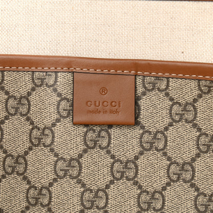 Gucci GG Plus Monogram Medium Signature Web Loop Tote Brown 6 of 10