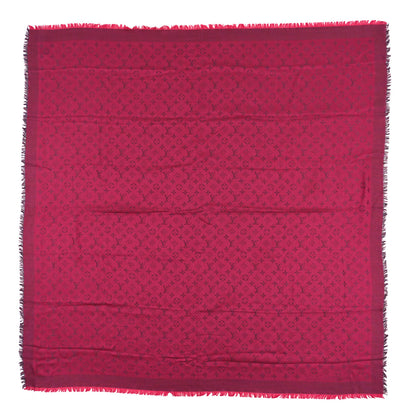 Louis Vuitton Silk Wool Monogram Rainbow Shawl 1 of 3