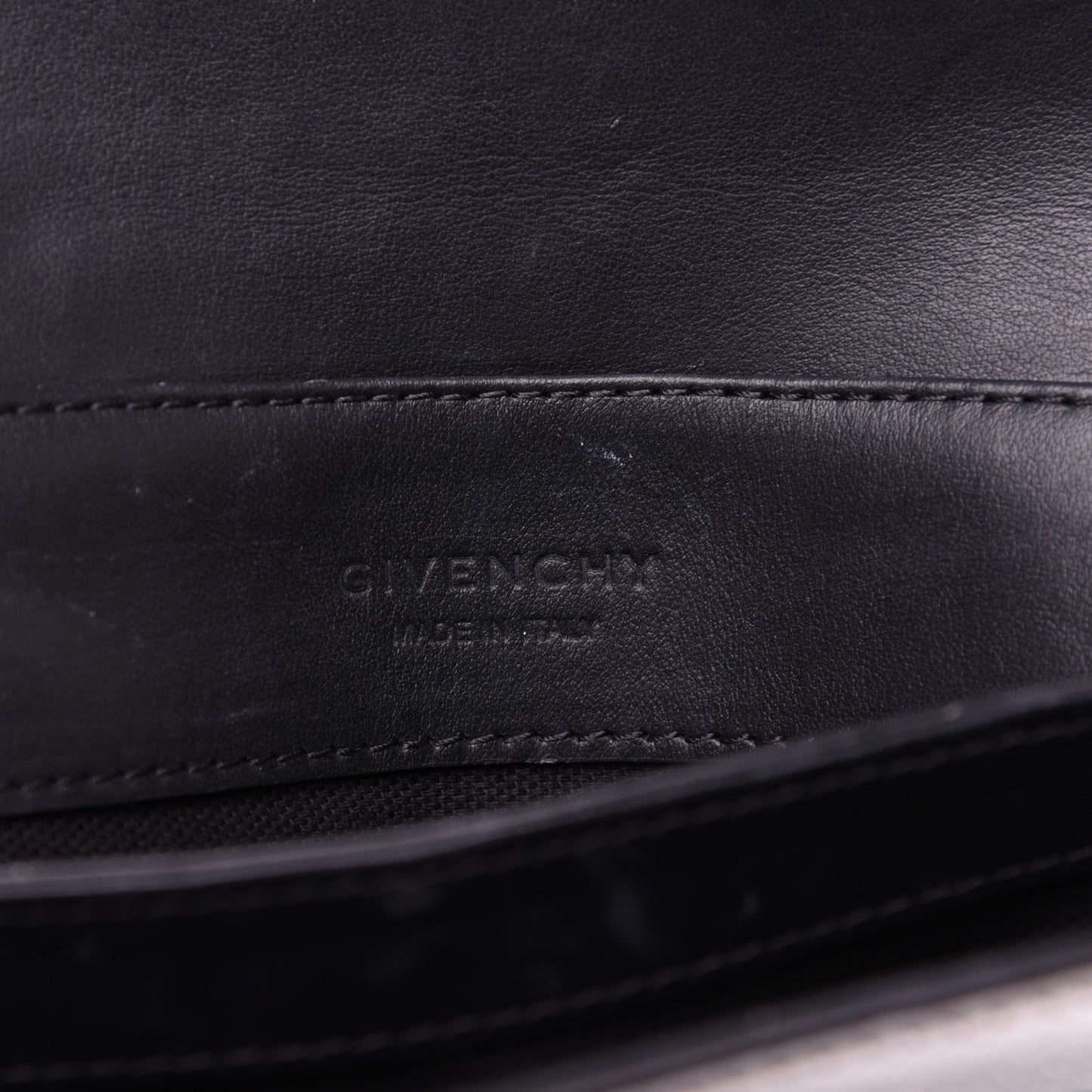 Calfskin Duetto Crossbody Bag White Black
