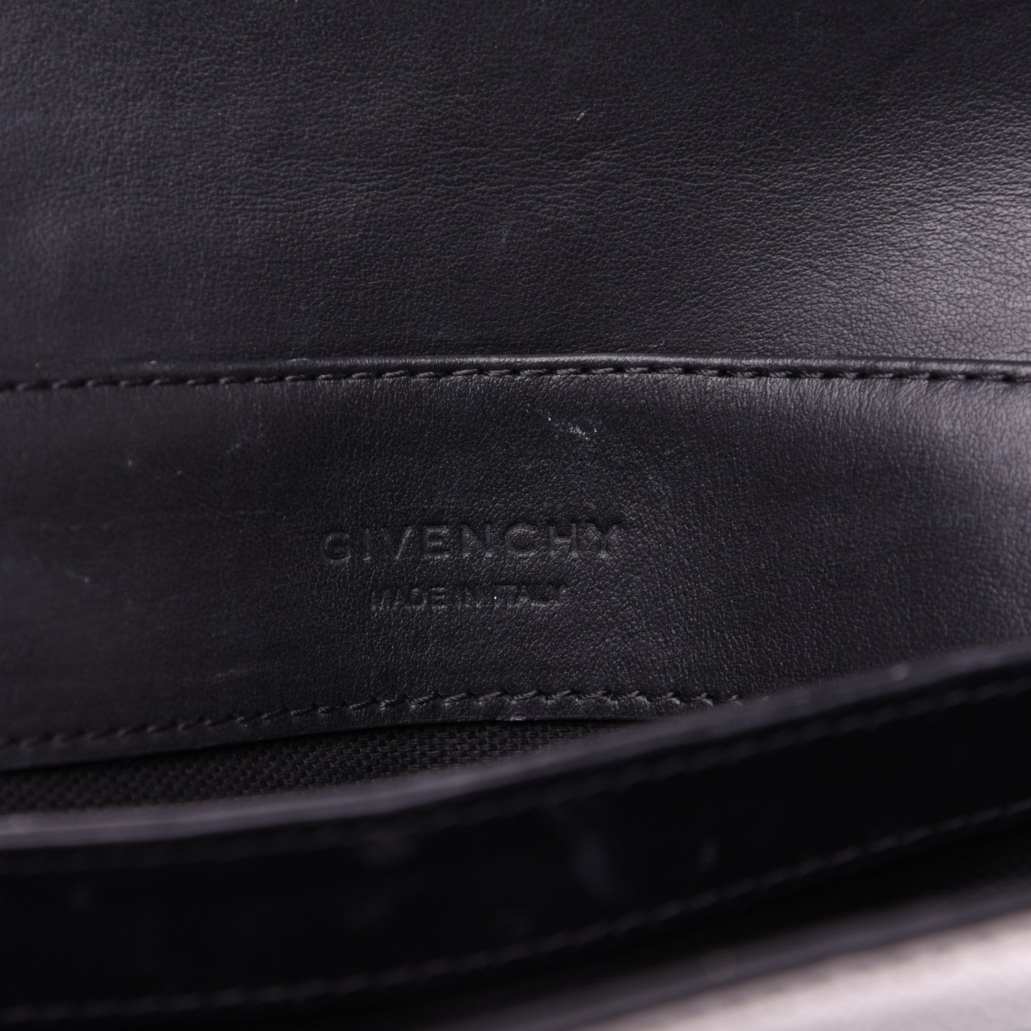 Givenchy Calfskin Duetto Crossbody Bag White Black 8 of 11