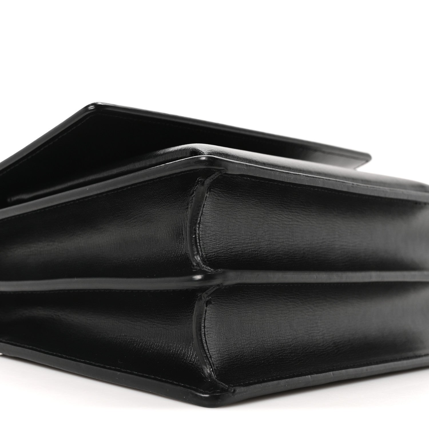 Saint Laurent Calfskin Medium Monogram Sunset Black 9 of 10