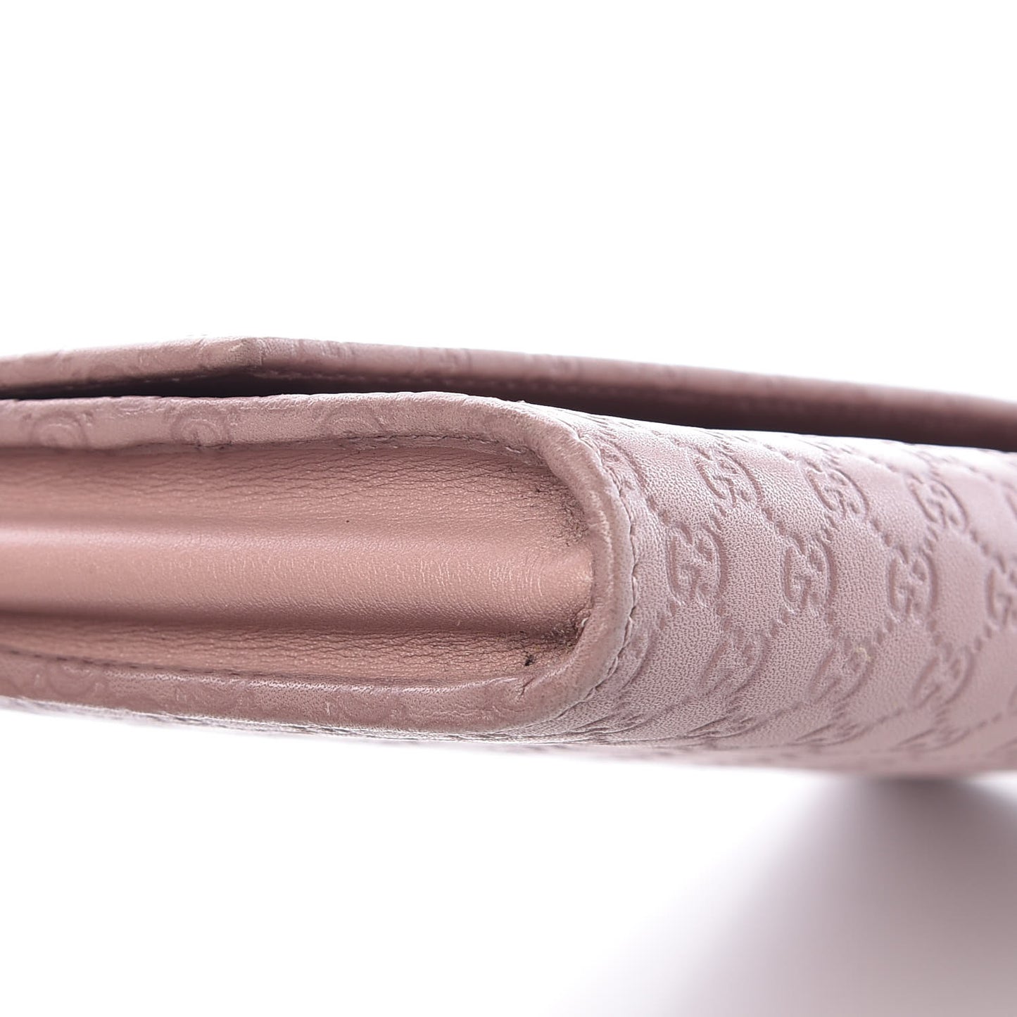 Microguccissima Travel Document Case Pink