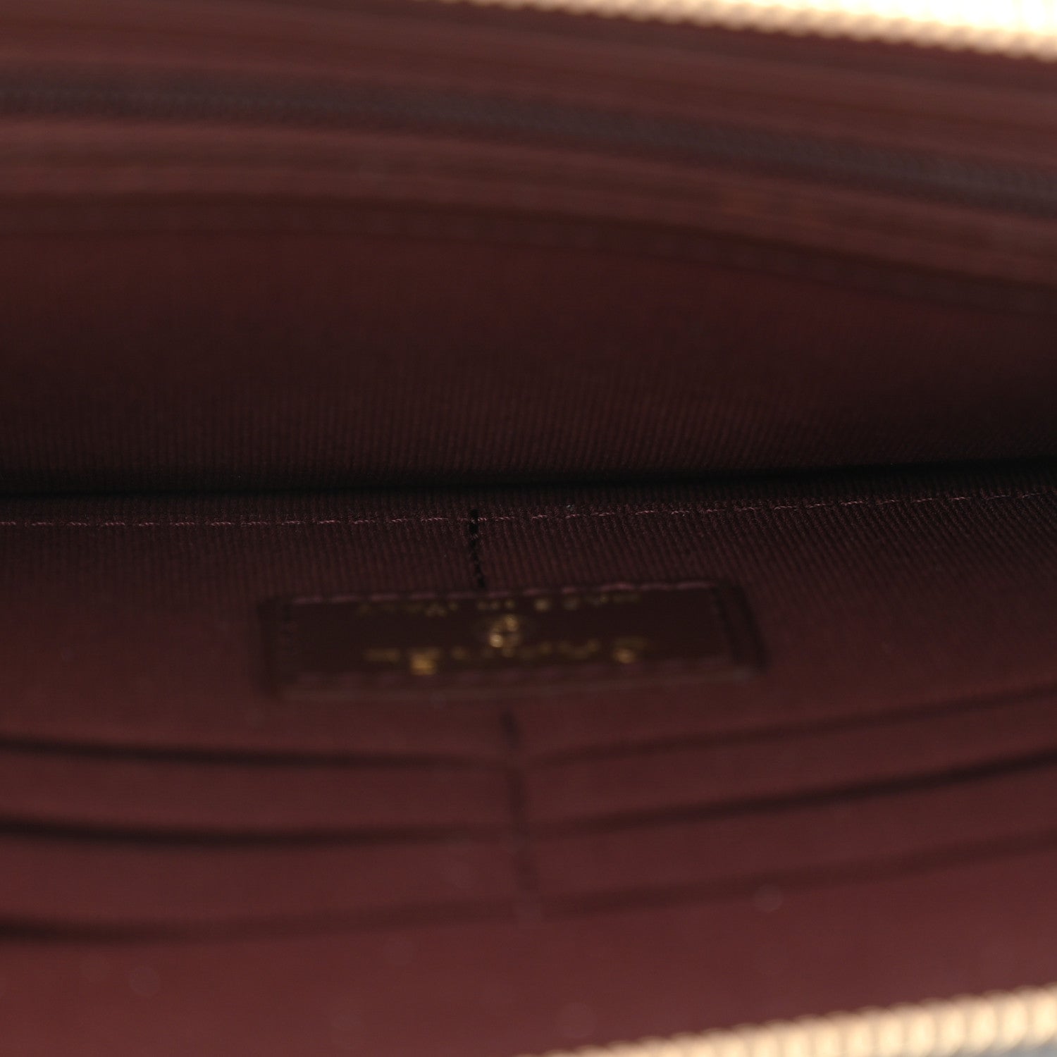 Chanel Caviar Quilted Flap Zip Pouch Black 5 of 7