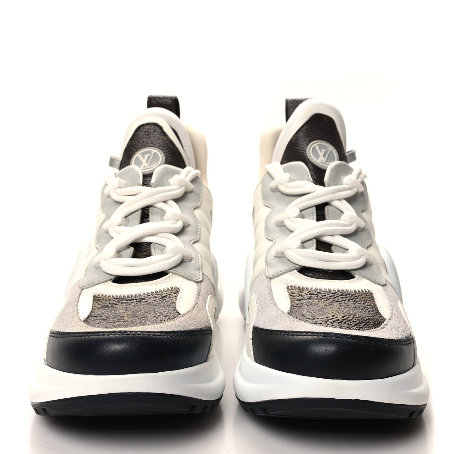Monogram LV Archlight Sneakers 37 Grey White