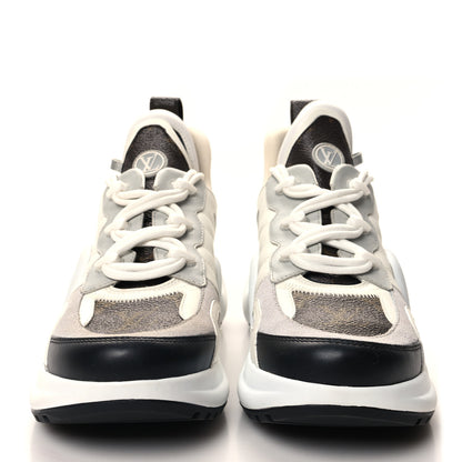 Louis Vuitton Monogram LV Archlight Sneakers 37 Grey White 2 of 10