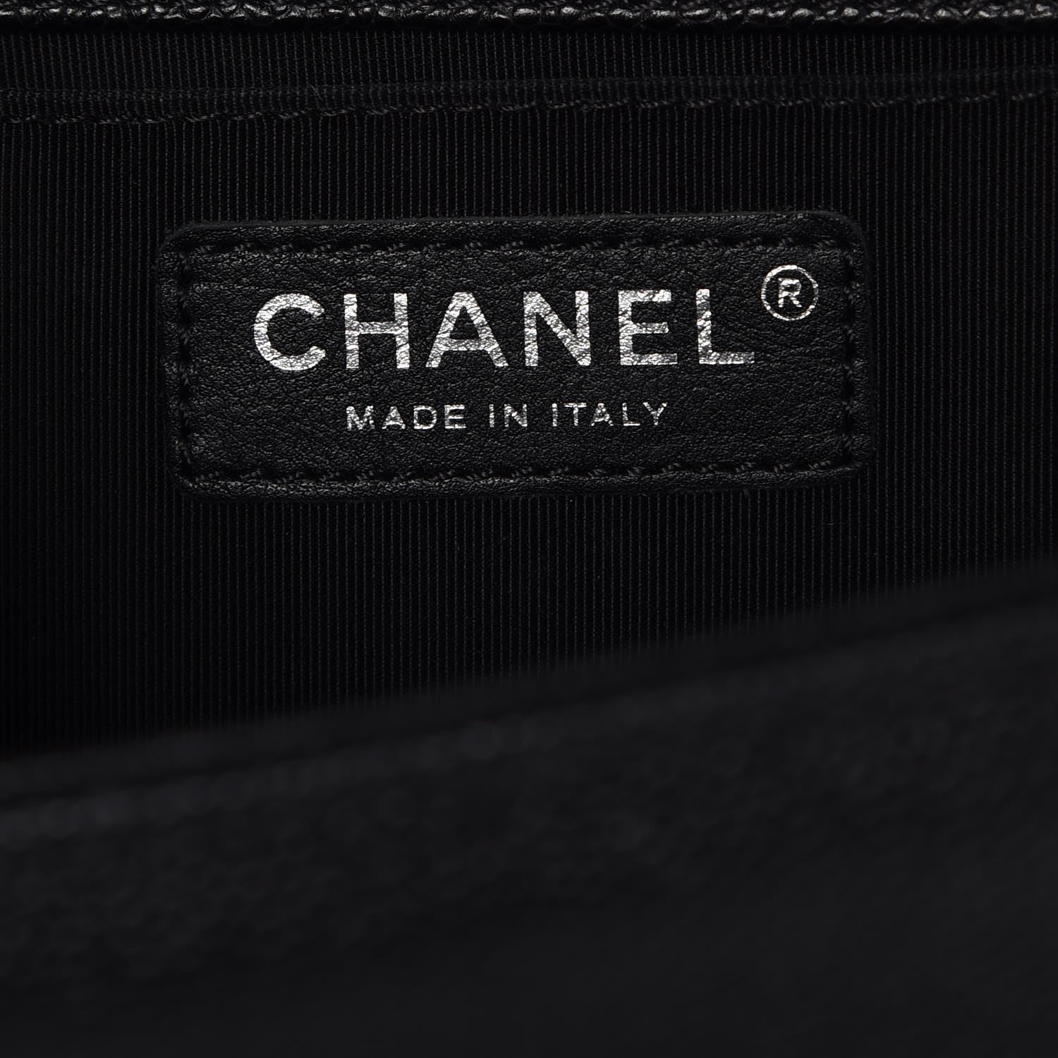 Chanel Caviar Quilted Medium Boy Flap Black 6 of 7