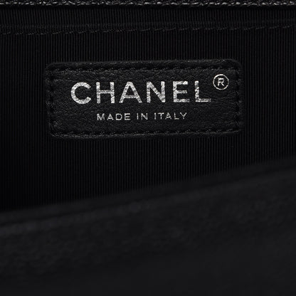 Chanel Caviar Quilted Medium Boy Flap Black 6 of 7