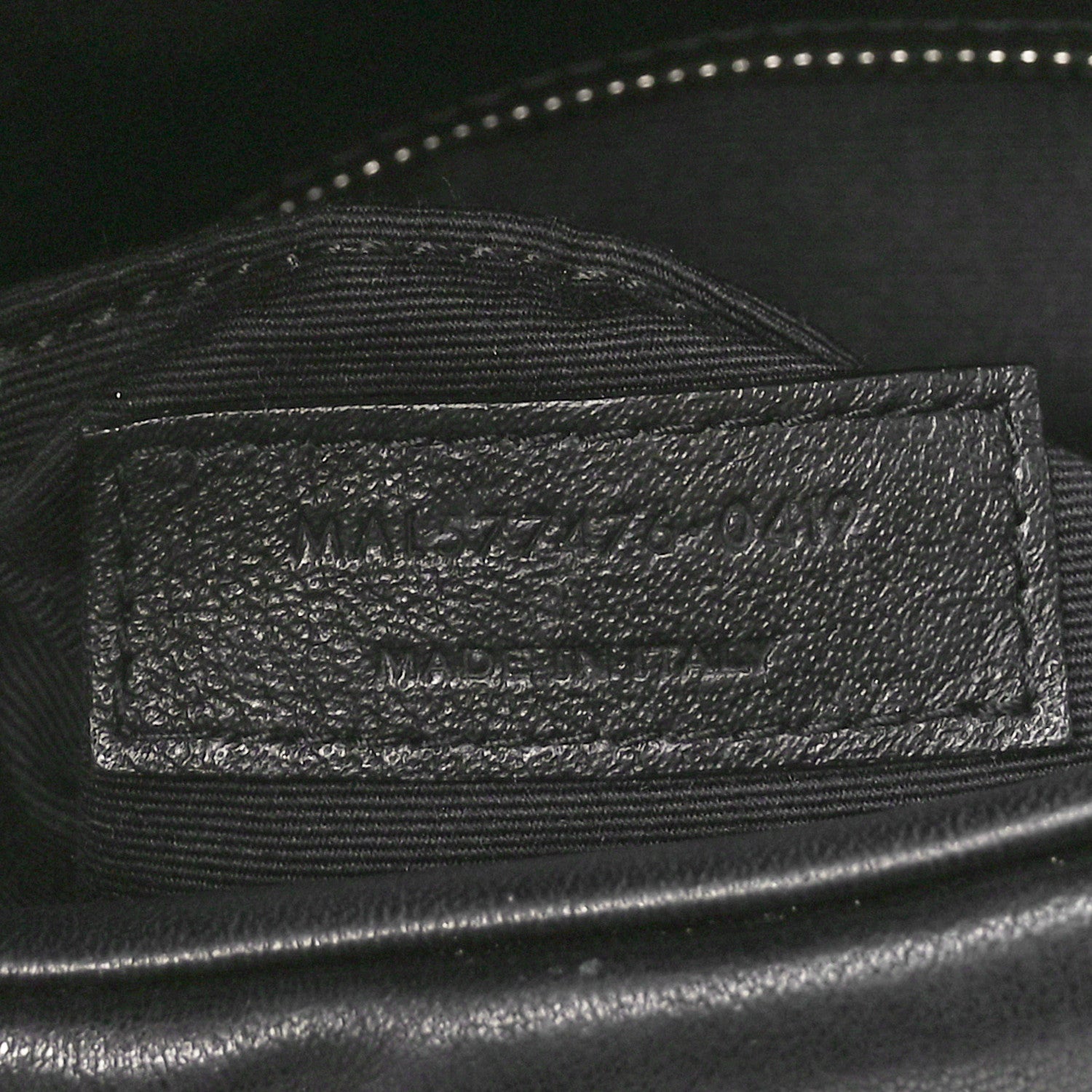 Saint Laurent Lambskin Quilted Small Loulou Puffer Monogram Chain Satchel Black 8 of 11
