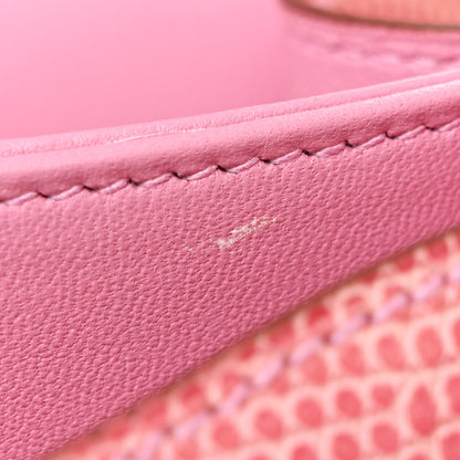 Hermes Lizard Constance Elan 25 5P Pink 15 of 16