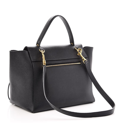 Celine Grained Calfskin Mini Belt Bag Black 3 of 9