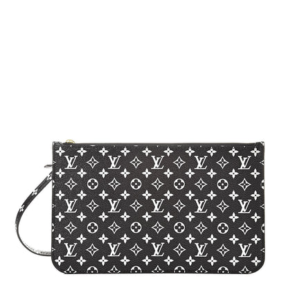Louis Vuitton Monogram Giant Jungle Neverfull MM GM Pochette Black 1 of 7