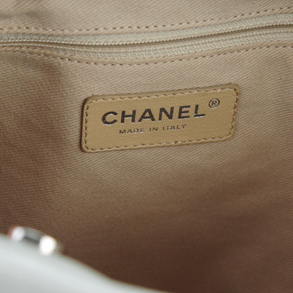 Chanel Caviar CC Tote Light Grey 8 of 9