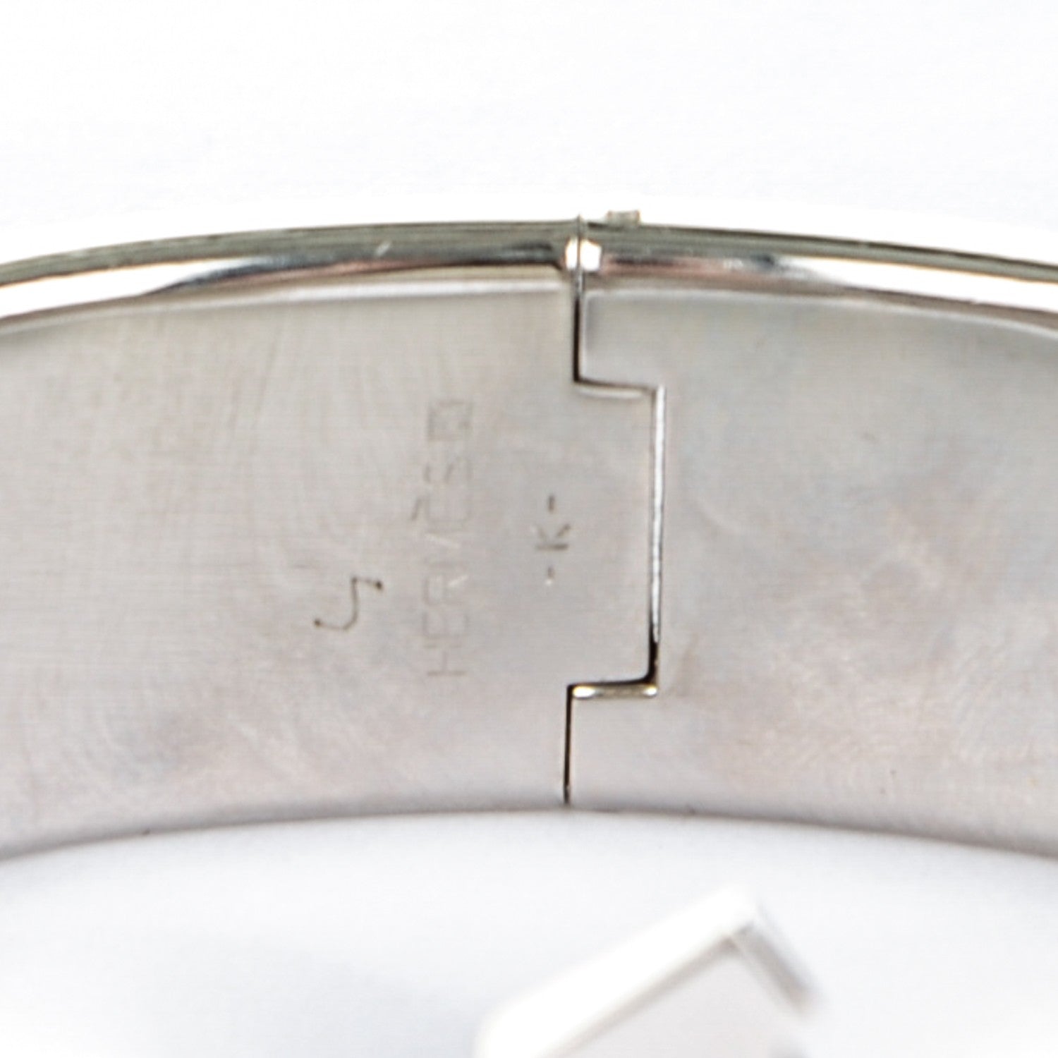 Hermes Enamel Wide Clic Clac H Bracelet GM Vert Olive 4 of 4