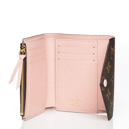 Louis Vuitton Monogram Victorine Wallet Rose Ballerine 5 of 6