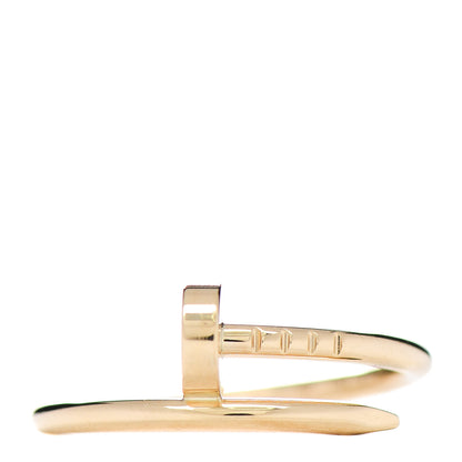 Cartier 18K Yellow Gold Small Juste Un Clou Ring 53 6.25 1 of 5