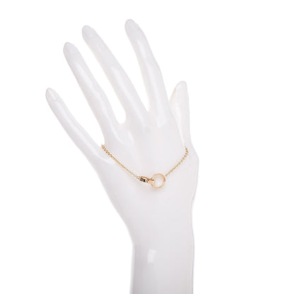 Cartier 18K Yellow Gold Interlocking LOVE Bracelet 2 of 8