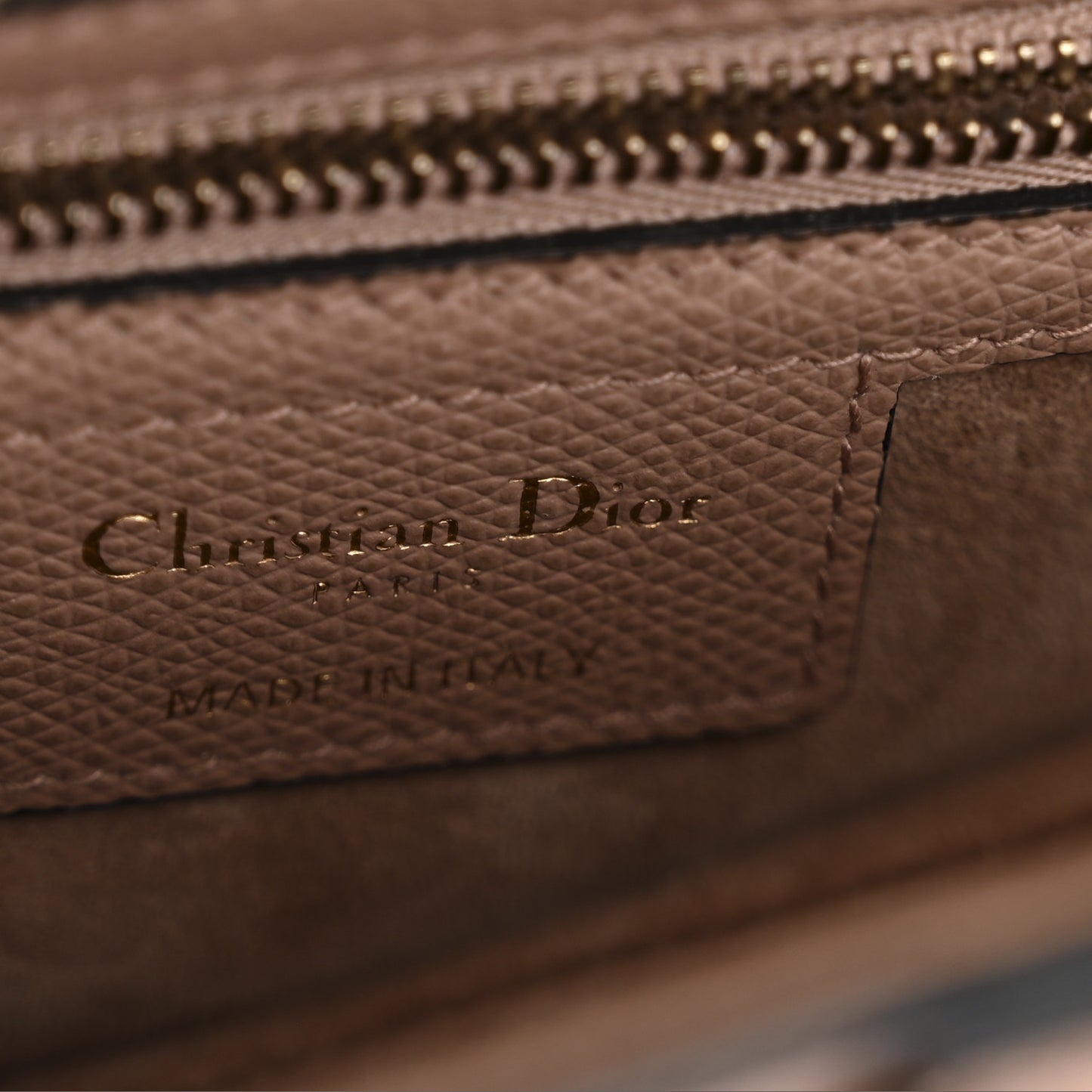 Grained Calfskin Saddle Bag Fard