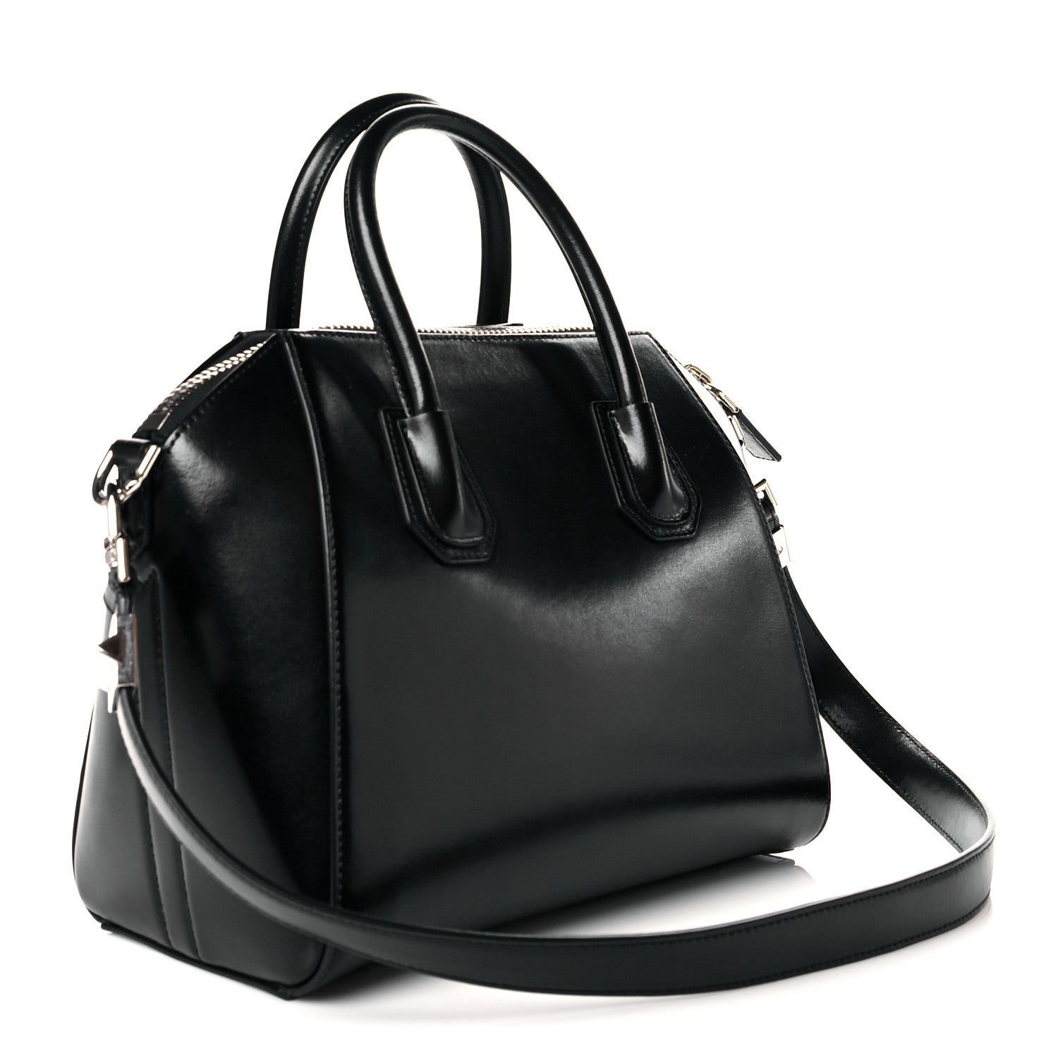 Givenchy Shiny Lord Calfskin Small Antigona Black 3 of 10